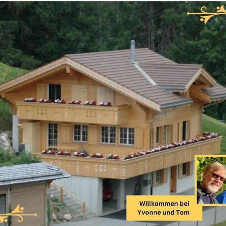 Large Deluxe Studio For 2 - Chalet Lovo Lenk im Simmental Extérieur photo